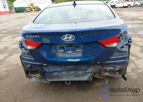 2015 Hyundai Elantra Se from USA, damaged, VIN 5NPDH4AE5FH585343